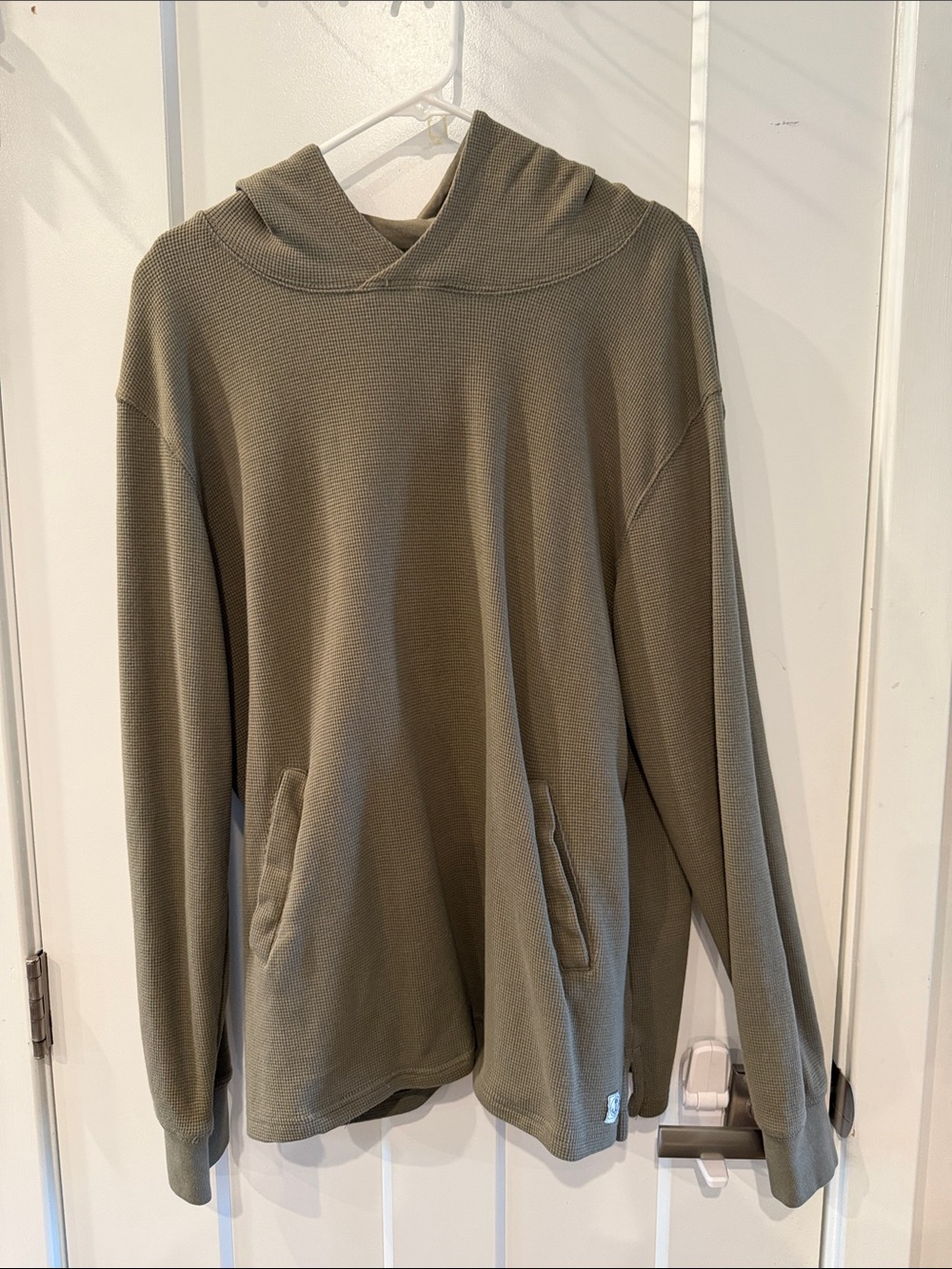Iron & Resin Olive Hooded Pullover